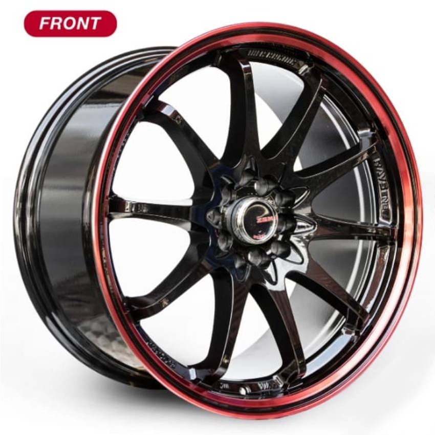 Velg Mobil Zen Racing CE28N R18 x 8.5 Pcd 5x100 .. 5x114.3 ET 35