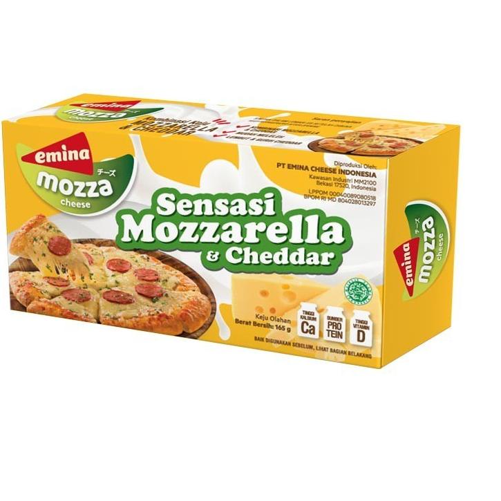 

Terlaris keju mozzarella emina mozza 165 !