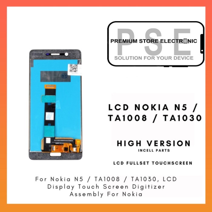 LCD Nokia N5 / Nokia TA1008 / TA1030 ORIGINAL Fullset Touchscreen