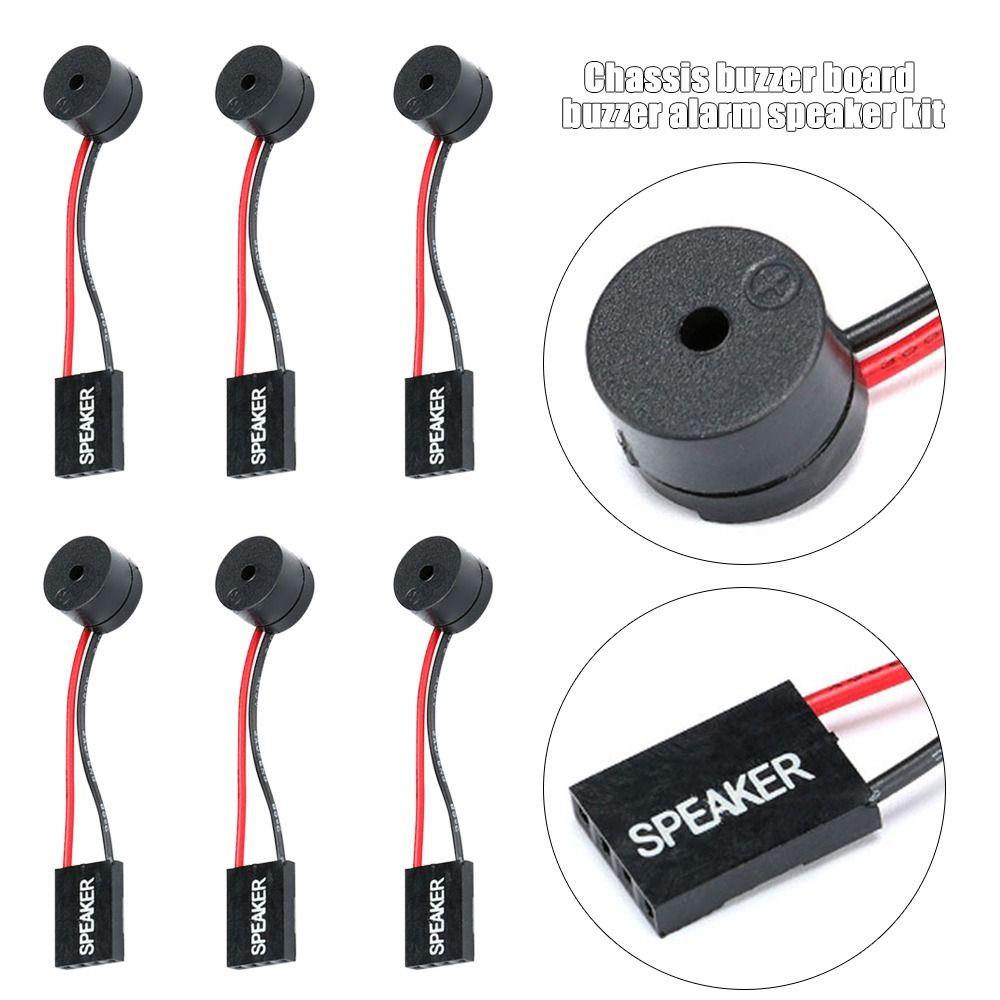 Suyo 10PCS Speaker Plug Mini Speaker Papan Utama Baru Untuk PC Interanal Board Beep Alarm