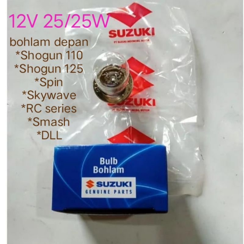 Bohlam lampu depan Shogun 125 original sgp