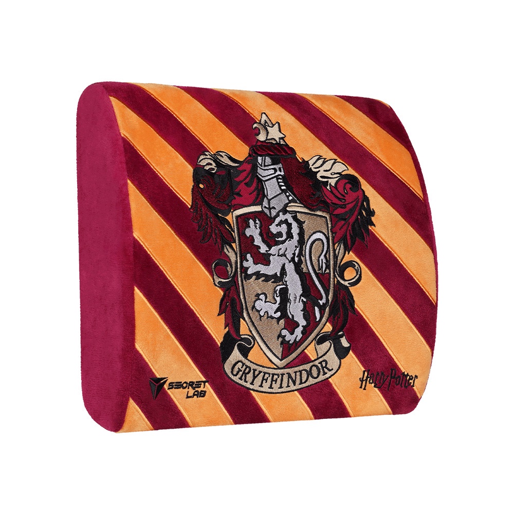 Secretlab Memory Foam Lumbar Pillow—Harry Potter Gryffindor Edition