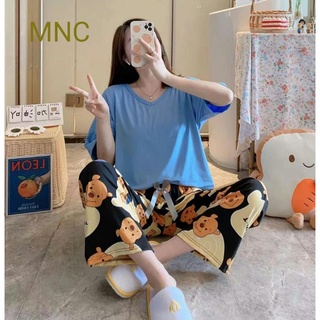 piyama baju tidur import super jumbo piyama lengan pendek jumbo import baju tidur wanita import murah CP LD 110