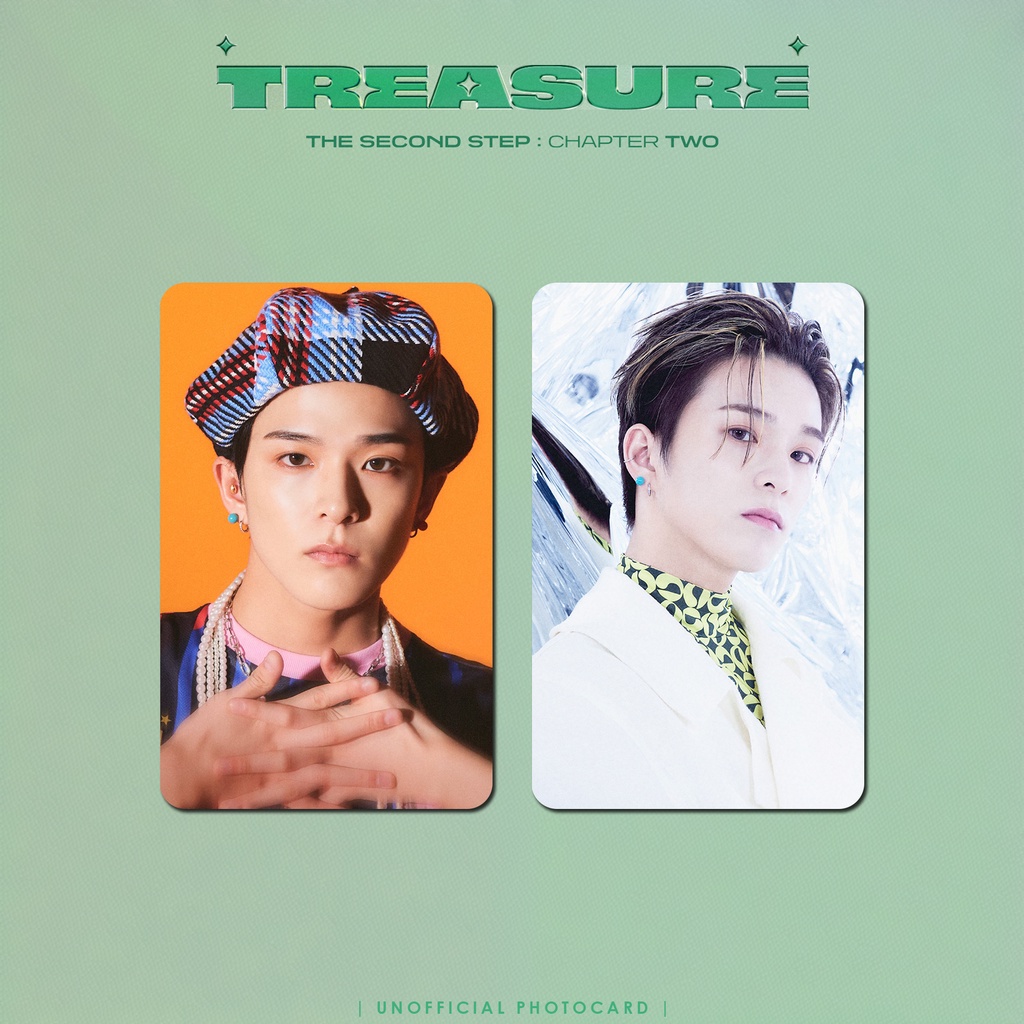 UNOFFICIAL PHOTOCARD TREASURE THE SECOND STEP CHAPTER TWO