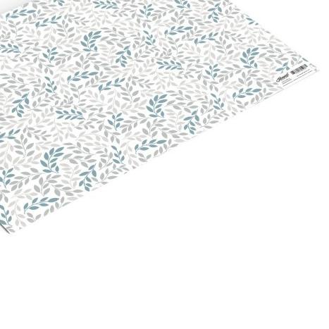 

BUY 3 GET 4 Kertas Kado Harvest/Wrapping Paper Good Vibes- Grey Leaves