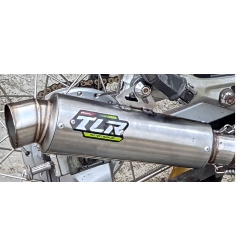 SILINCER TLR MUFFLER KOMPETISI P23CM D50MM KNALPOT CB GL TIGER MP