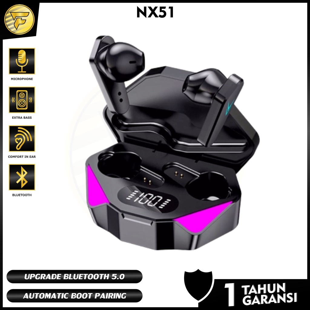TWS X15-PRO headset bluetooth GAMING LOW LATENCY HIFI BASS wireless stereo music sport telfon daily earphone microphone