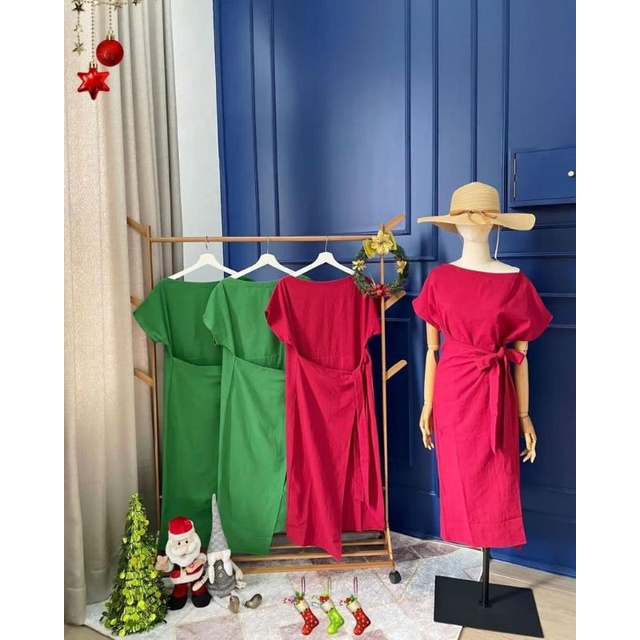 Havaine Dress | Dress Katun Linen HQ