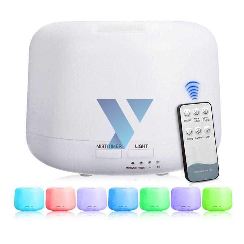 Taffware Humidifier Elektrik + 7 LED + Remote Control - HUMI H24 ( Al-Yusi )