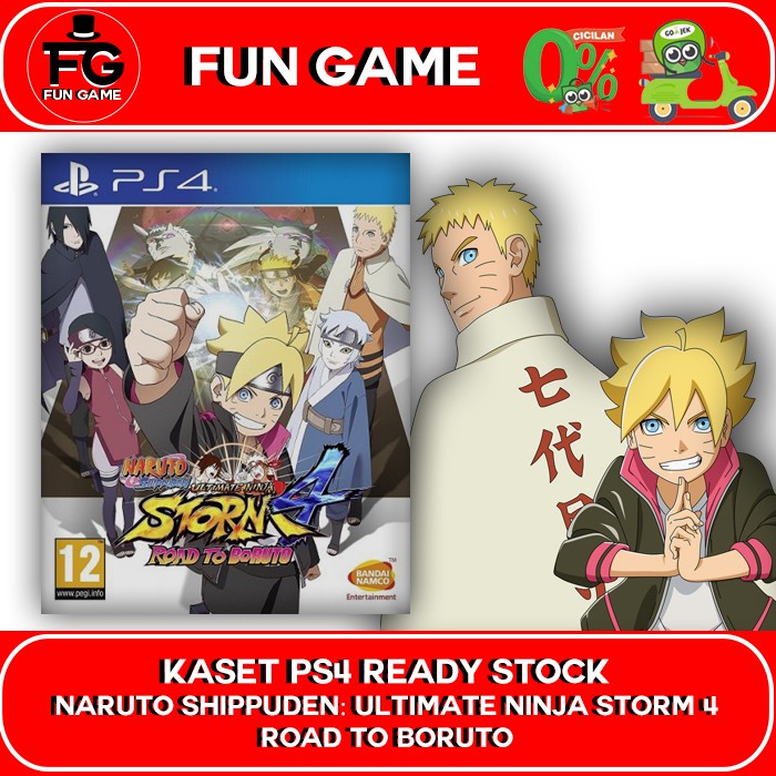 Ps4 Naruto Shippuden Ultimate Ninja 4 Road To Boruto New Cd / Dvd / Kaset / Game / Games
