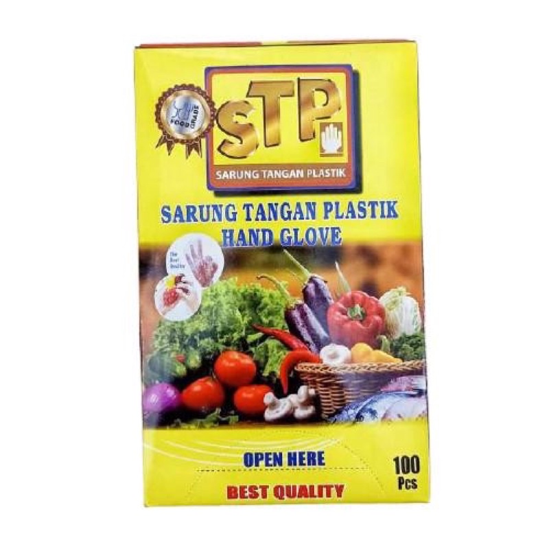 HCS - Sarung Tangan Plastik STP 100 pcs Food Grade