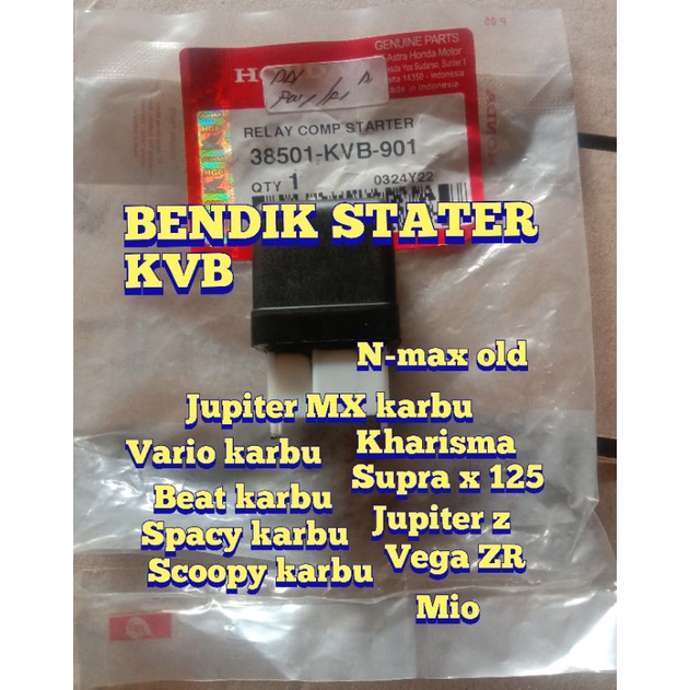 BENDIK STATER KVB VARIO KARBU BEAT KARBU SCOOPY KARBU TERJAMIN PRODUK BERKUALITAS ORIGINAL HONDA