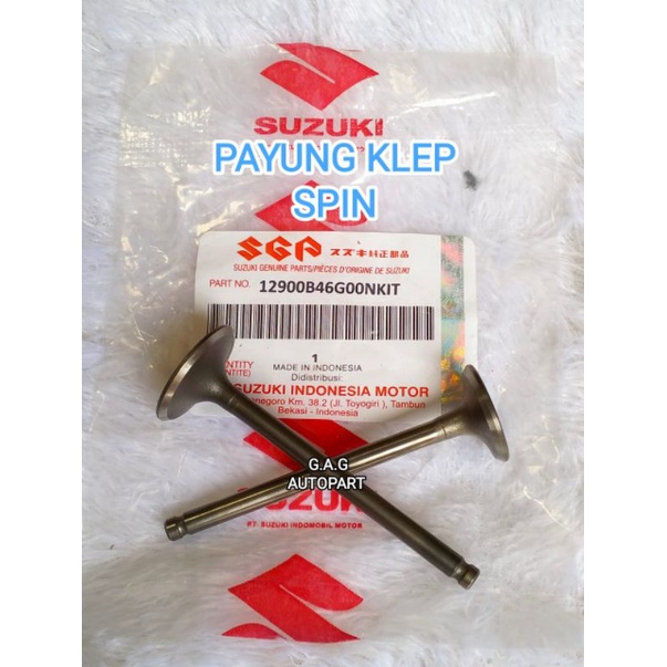 PAYUNG KLEP KLEP SET SUZUKI SPIN 125