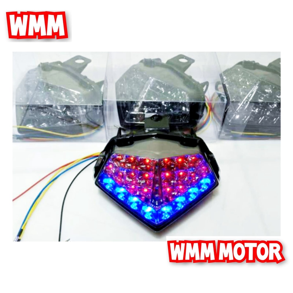 Lampu stop led vixion new 2013/2017 plus sen 3in 1