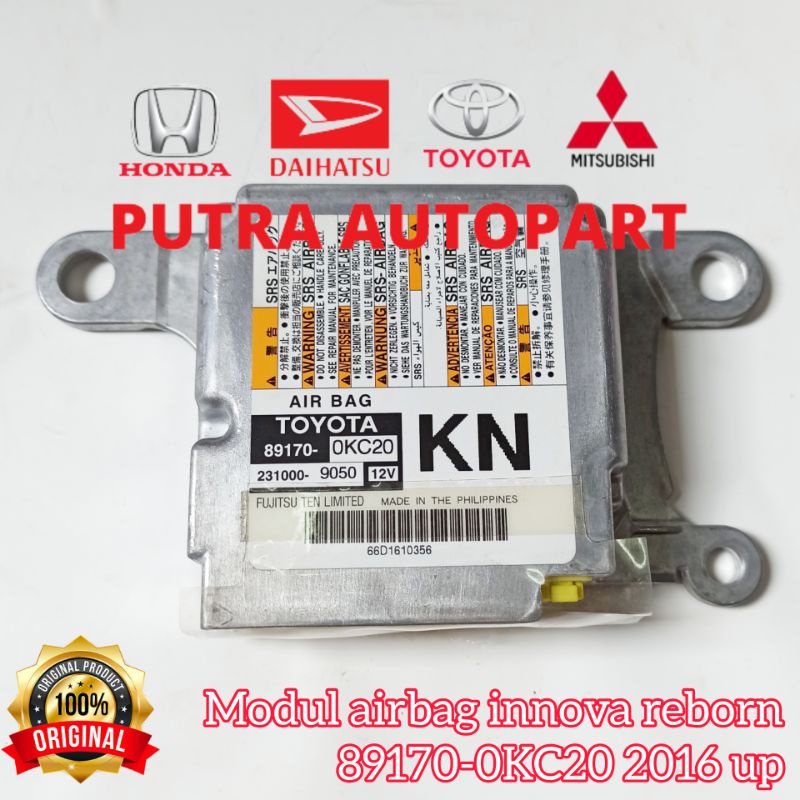 modul airbag innova reborn 89170-0KC20 2016 up original