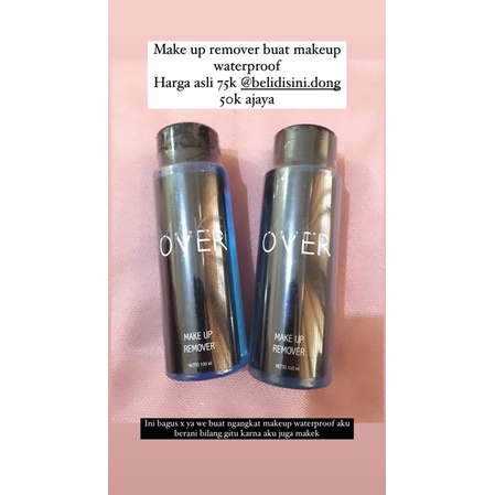 Make over makeup remover