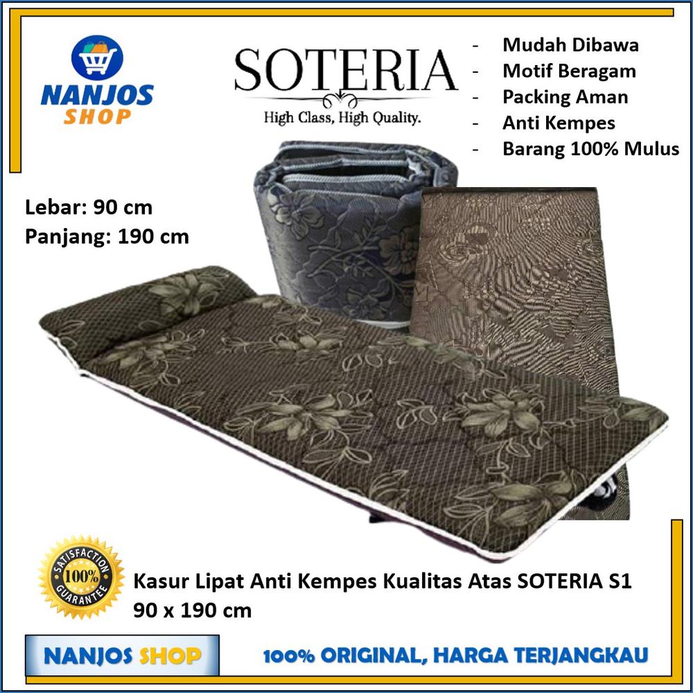 KASUR LIPAT TEBAL ANTI KEMPES / KASUR BUSA / MATRAS / KASUR LIPAT / KASUR LIPAT 90 CM SOTERIA INOAC 