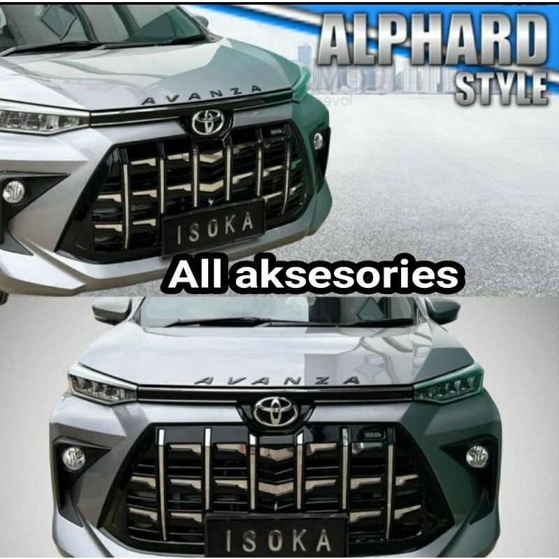 Grill Avanza 2022 Modell Alphard