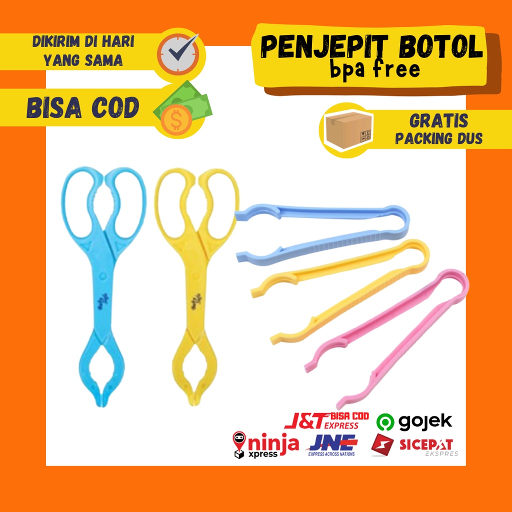 Penjepit Botol Susu Lusty Bunny Baby Safe Jepit Botol Dot Nipple Sterilizer Steril