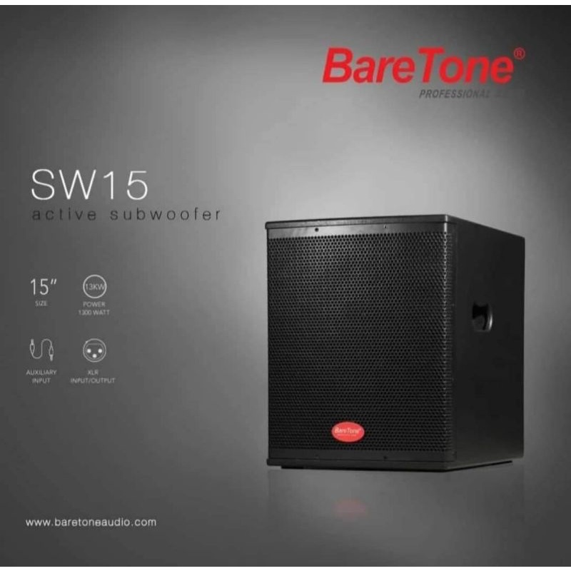 subwoofer baretone aktif sw 15 / subwoofer aktif baretone 15inch original