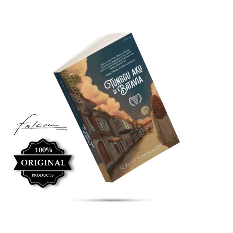 Buku novel tunggu aku di batavia,falcon
