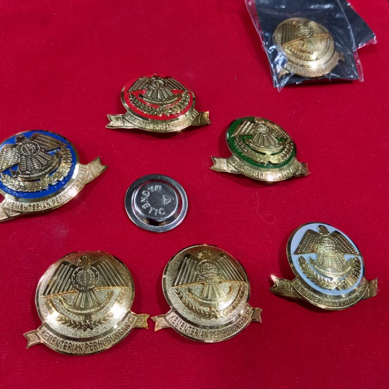 pin perhubungan / pin kemenhub / atribut dishub / atribut kemenhub