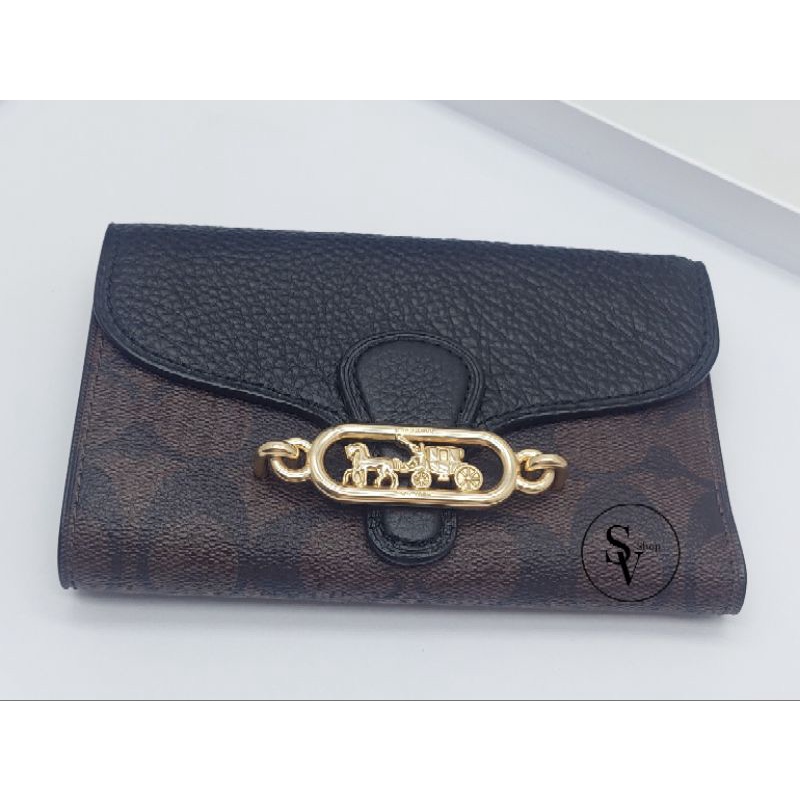 Preloved Coach Jade Wallet