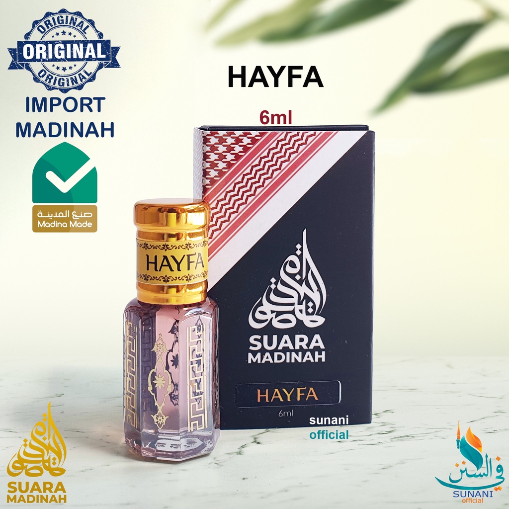 PARFUM HAYFA, IMPORT MADINAH, SUARA MADINAH