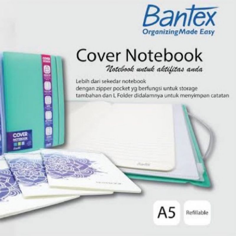 

BANTEX Ruled Notebook A5 8032 Buku Tulis Garis Bisa Diisi Ulang 24 Sheet