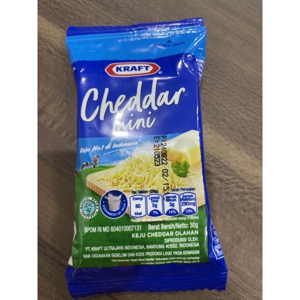 

Kraft Cheddar Mini 30gr