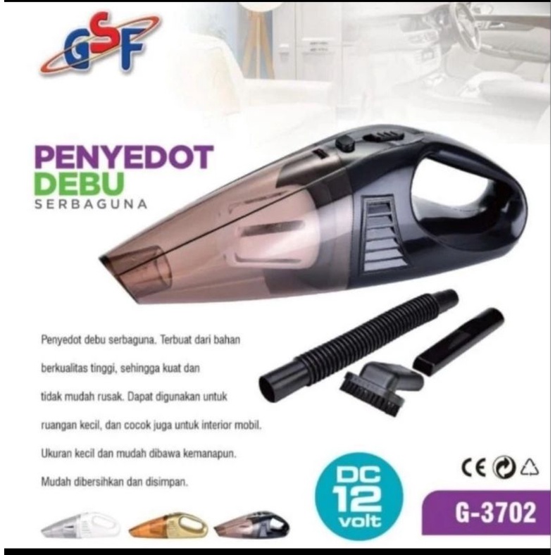 Vacuum Cleaner Mobil Car Penyedot Debu GSF Sedot Debu Portable