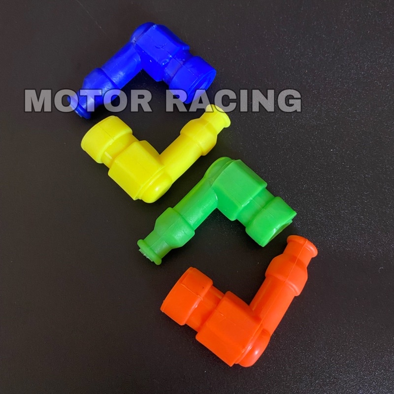 Tutup Busi/ Cop busi Racing Warna CUMI Lentur &amp; Tahan panas