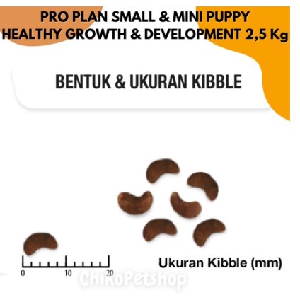 PROPLAN PUPPY DOG SMALL &amp; MINI Breed (Chicken) Dry Food 2.5Kg