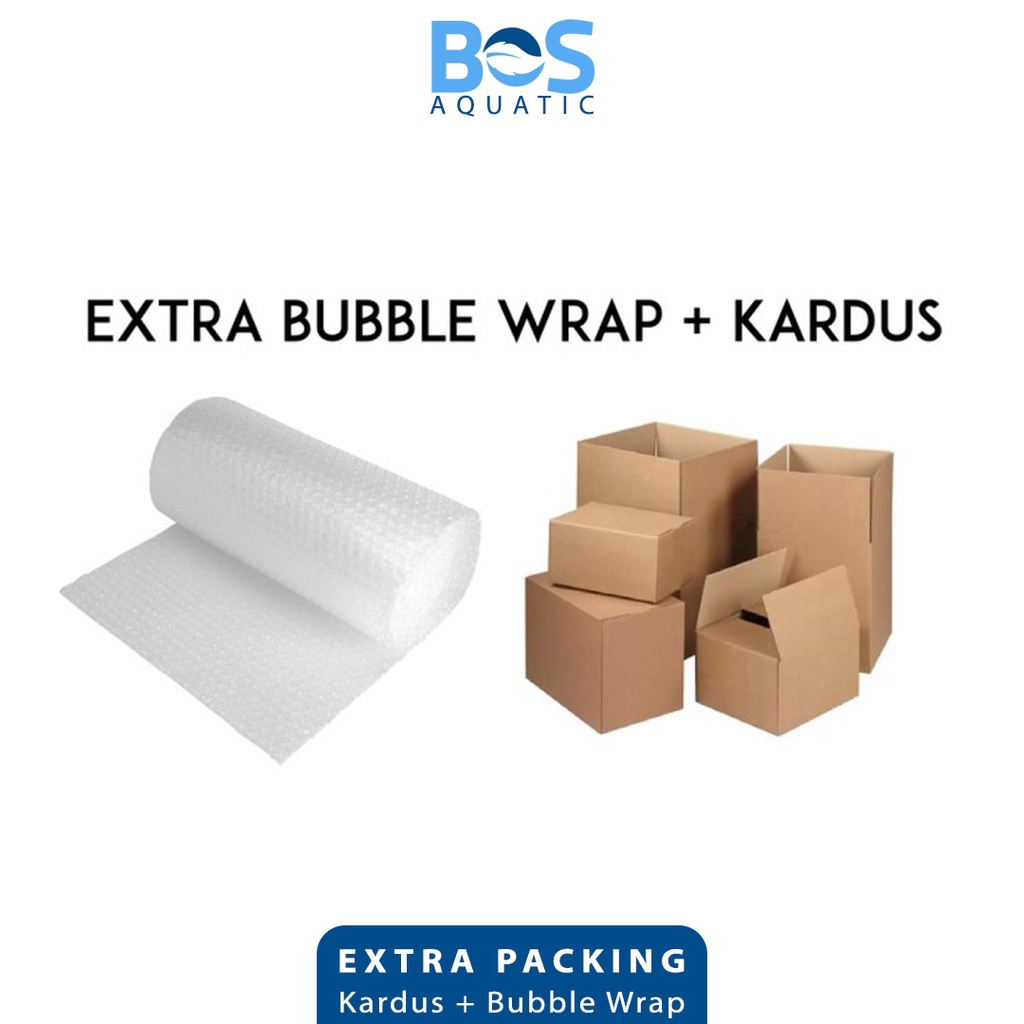 

BOSAQUATIC - EXTRA PACKING TAMBAHAN KARDUS + BUBBLE WRAP