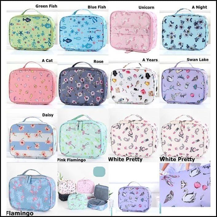 Tas Kosmetik Pounch Travel Jumbo Organizer Model Korea