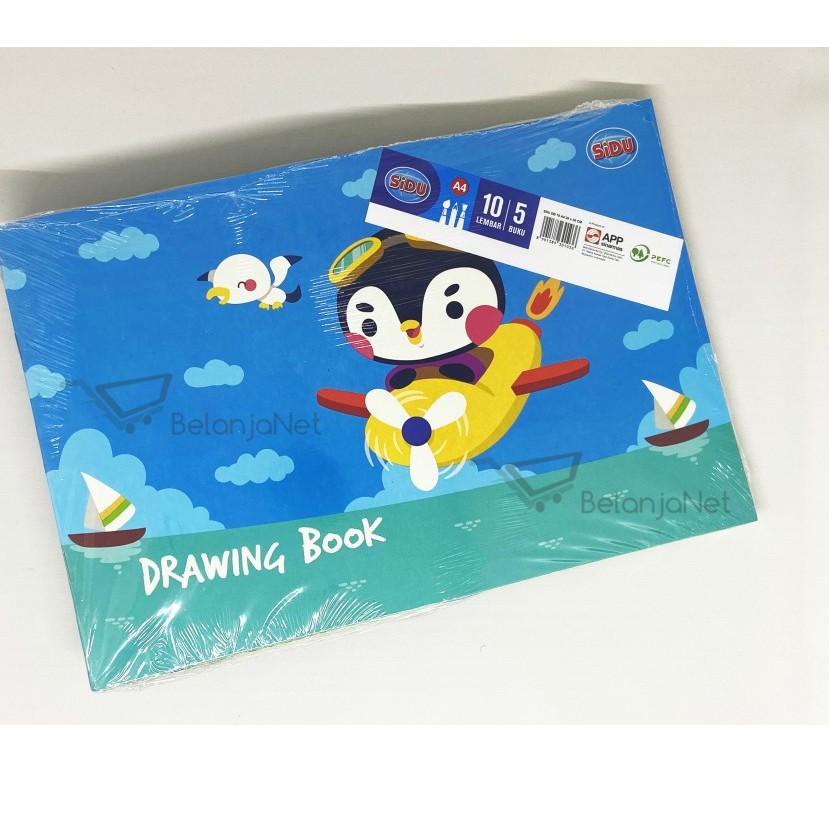 

Kejutan Istimewa Buku Gambar A4 Sinar Dunia SIDU [Per 1 Pack = 5 Buku]