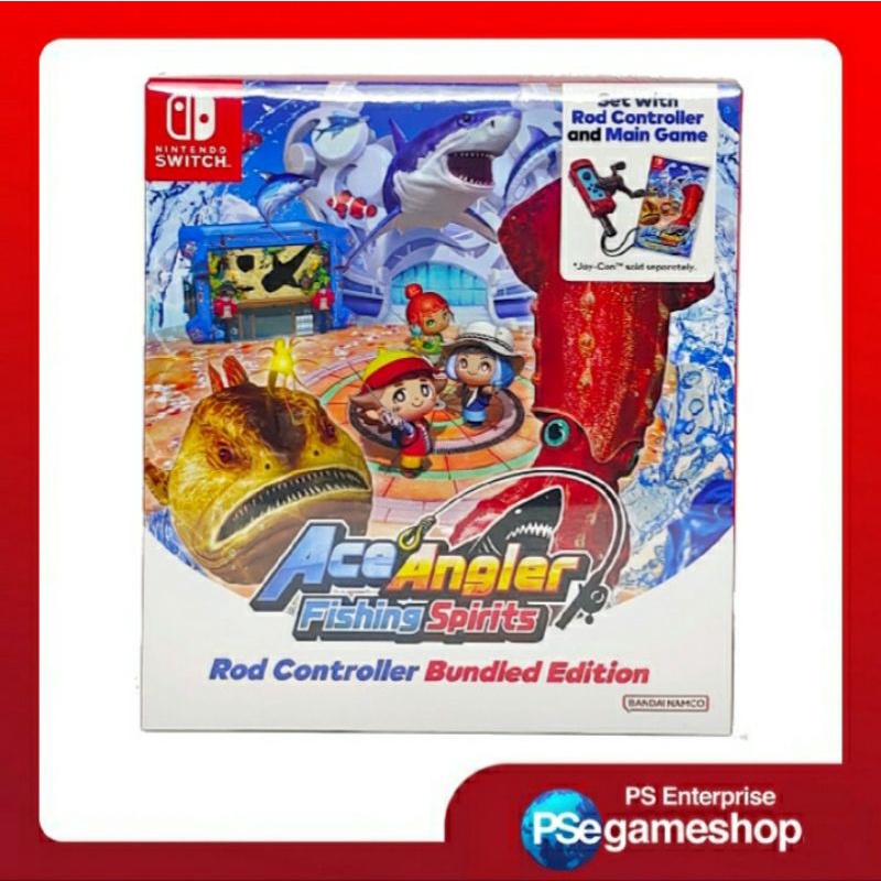 Switch Ace Angler: Fishing Spirits – Rod Bundled Edition (Asia/English)