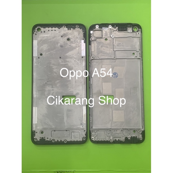 MIDDLE FRAME LCD TULANG TENGAH OPPO A54 BLACK