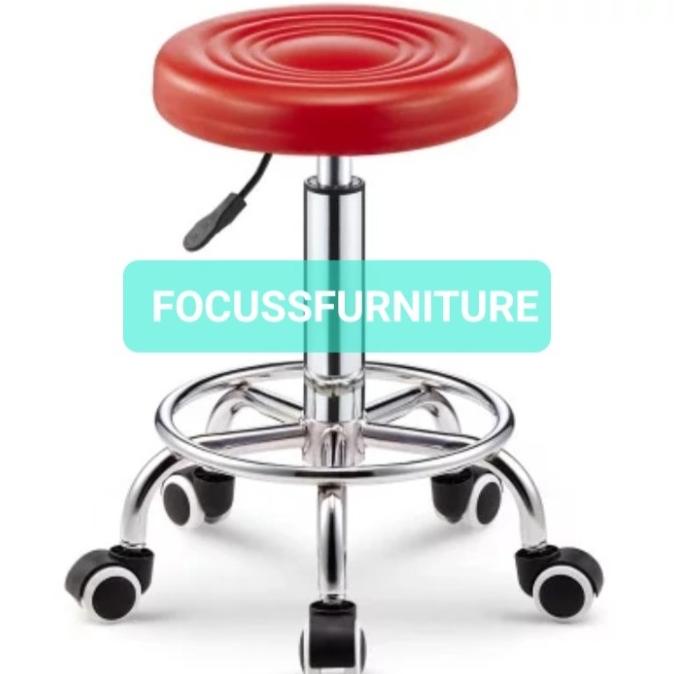 Kursi Bulat/Kursi Putar/Kursi Laboratorium/Kursi Bar Hidrolik/Cafe