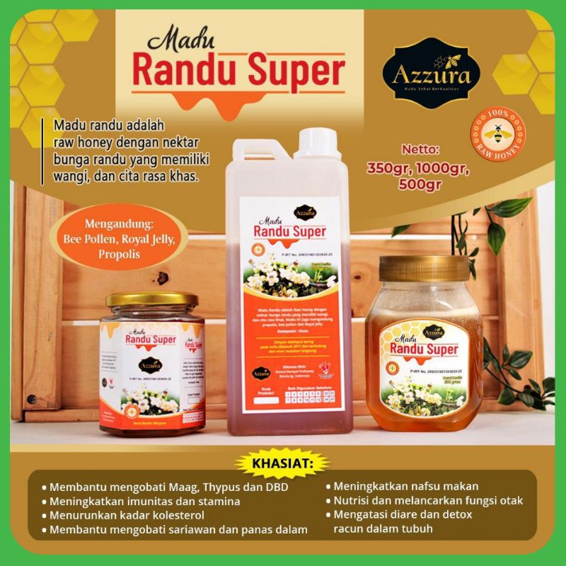 

Madu Randu Super Madu Asli Murni 100%