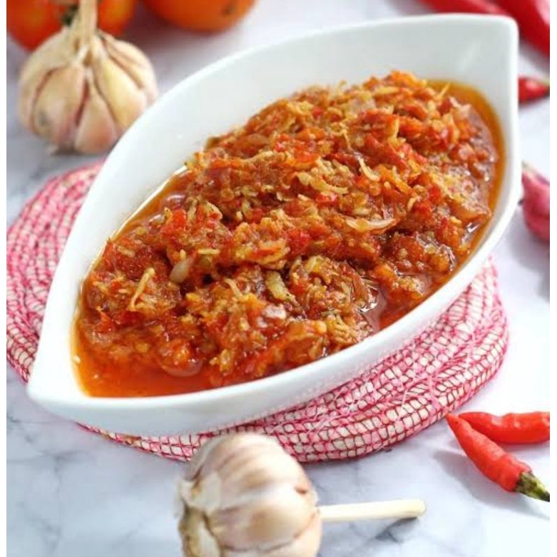 

Sambel ikan Teri ukuran 200 ml teri pedas lezat