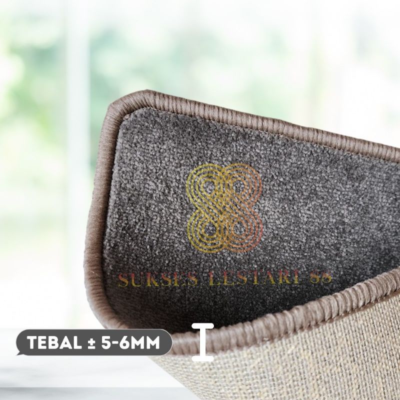 Keset Kaki Anti Slip BLUDRU Keset Kaki Premium Polos 40 x 60