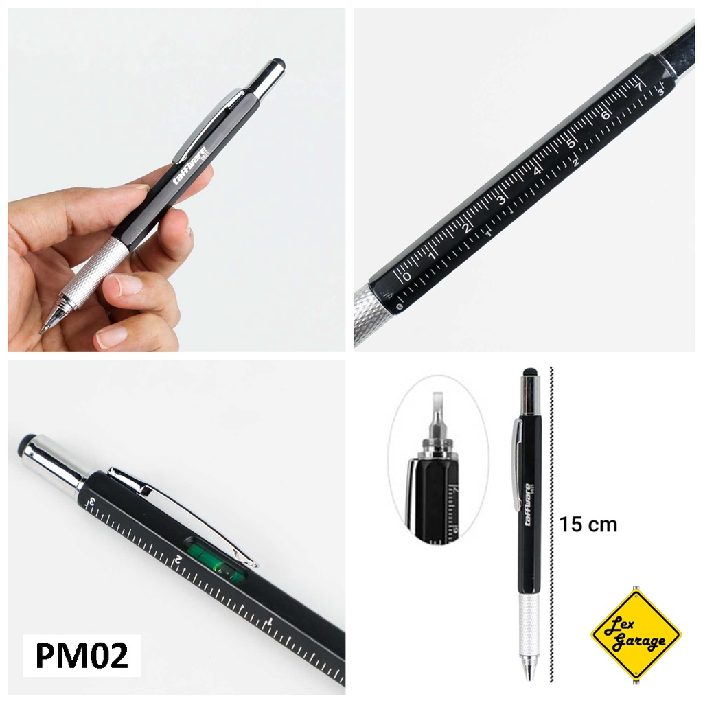 Laser Pointer Senter Stylus Pen Obeng Sigmat Penggaris Pulpen Bolpen