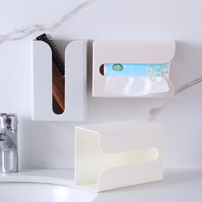 Kotak Tempat Tissue vibox original Tempel dinding lem kuat box99 bahan premium box tisu terbaik