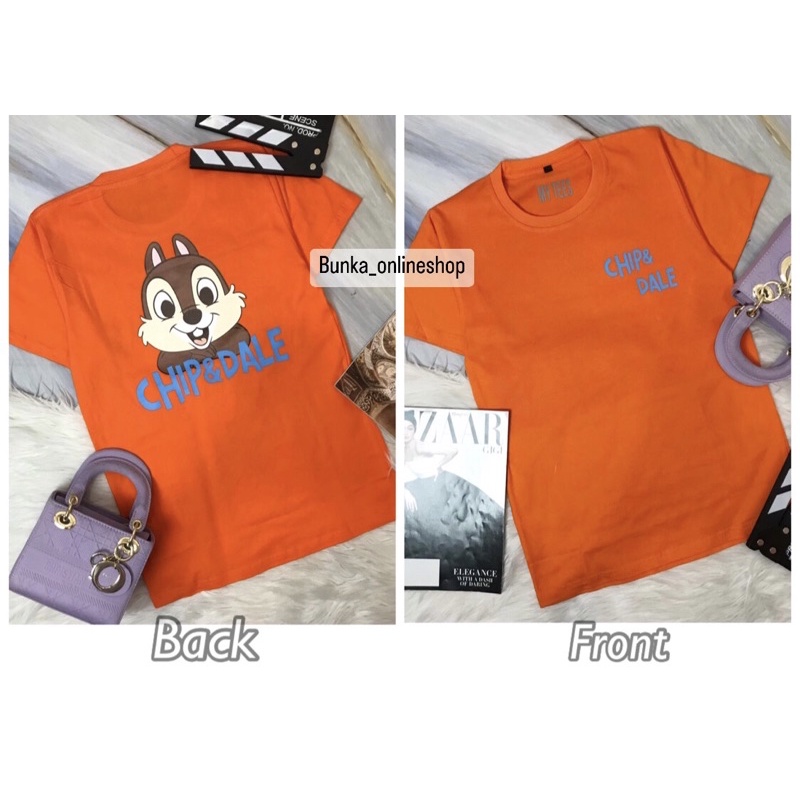 CHIP & DALE TSHIRT ORIGINAL IMPORT // KAOS CHIP & DALE ORI