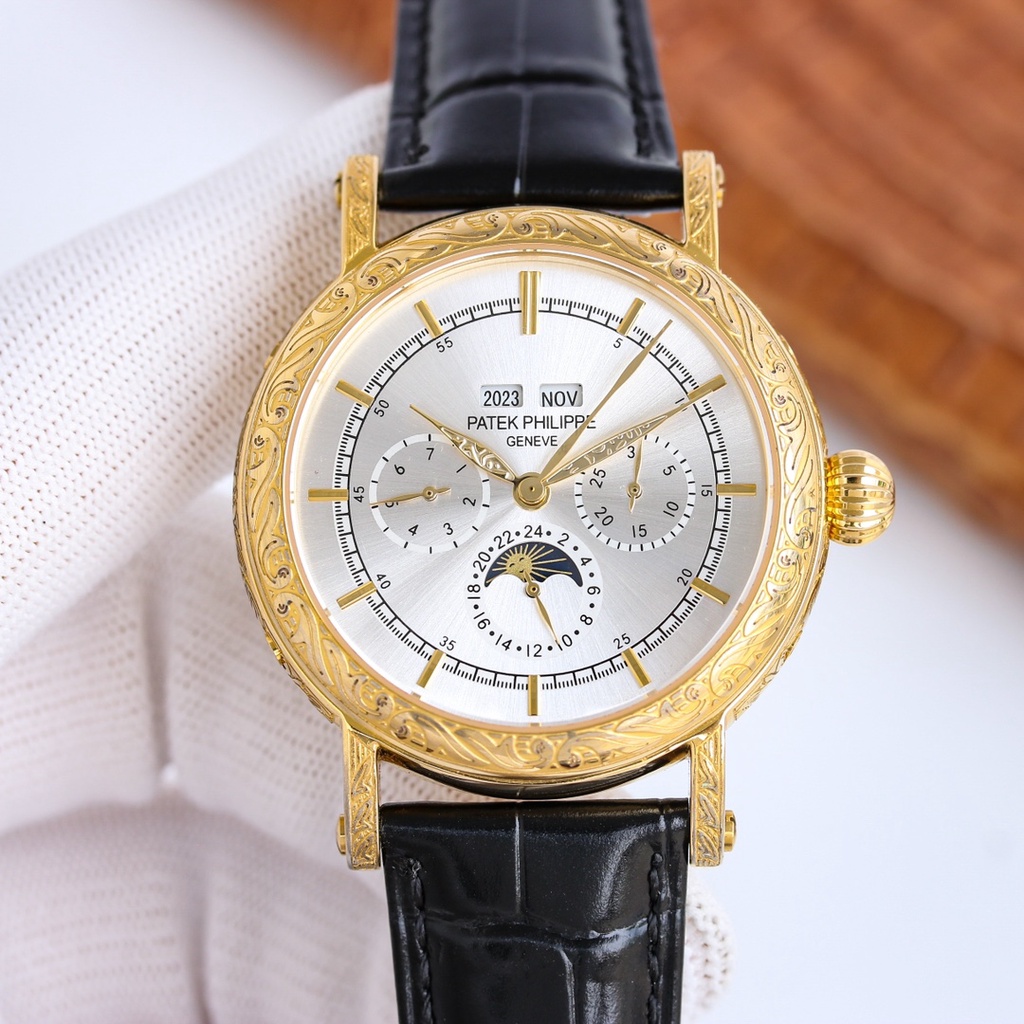 Jam Tangan Fashion Kasual Tahan Air Patek Philippe Wanita Kelas Atas