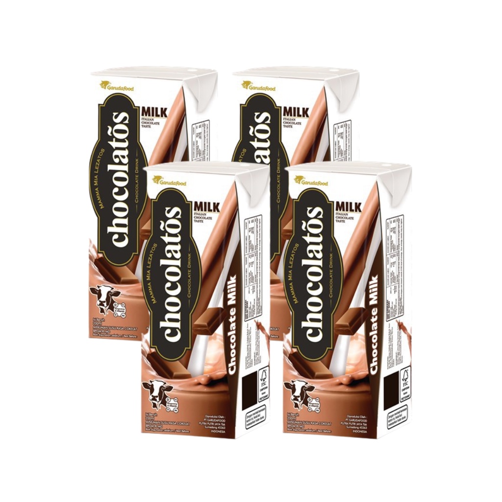 

Chocolatos Drink Susu Coklat 4 x 190 gr