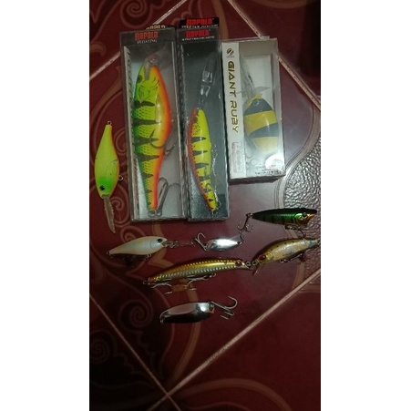 Umpan/lure Rapala, Zerek dll