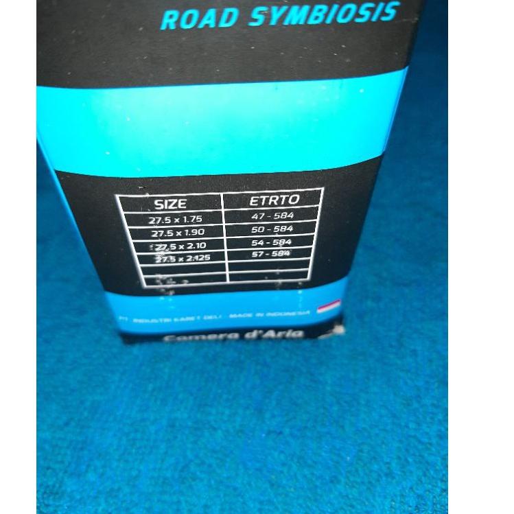 BAN DALAM SEPEDA 27.5 x 1.65 1.75 1.95 2.10 2.125 27.5x1.65 27.5x1.75 27.5x2.10 DELI TIRE SWALLOW ◦ 