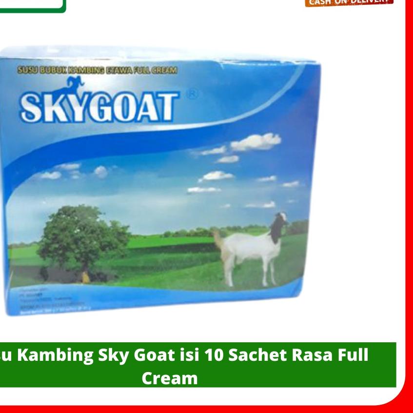 

11.11✔️Susu Kambing Sky Goat 10 Sachet|KD2